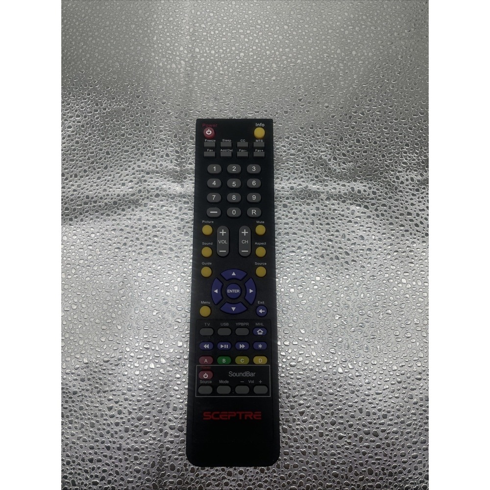 Genuine Sceptre X505BV-FMDR Remote Control Tested